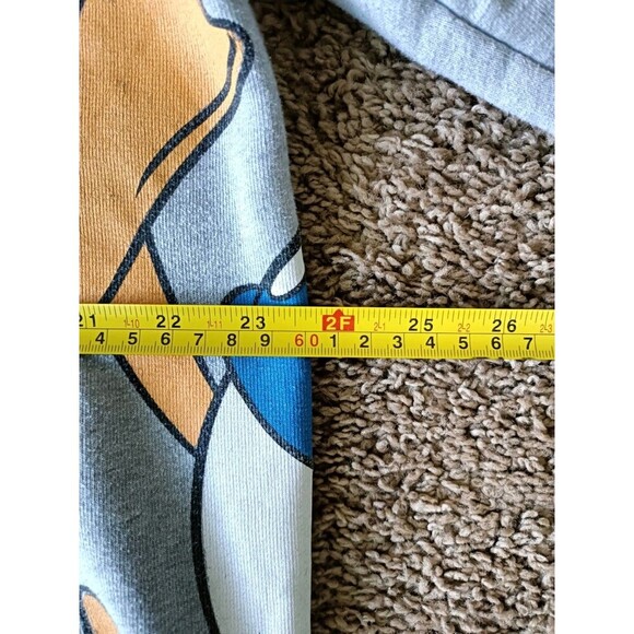 Disney Daffy Duck Sweatshirt Women's Medium Black Long Sleeve - Picture 5 of 6